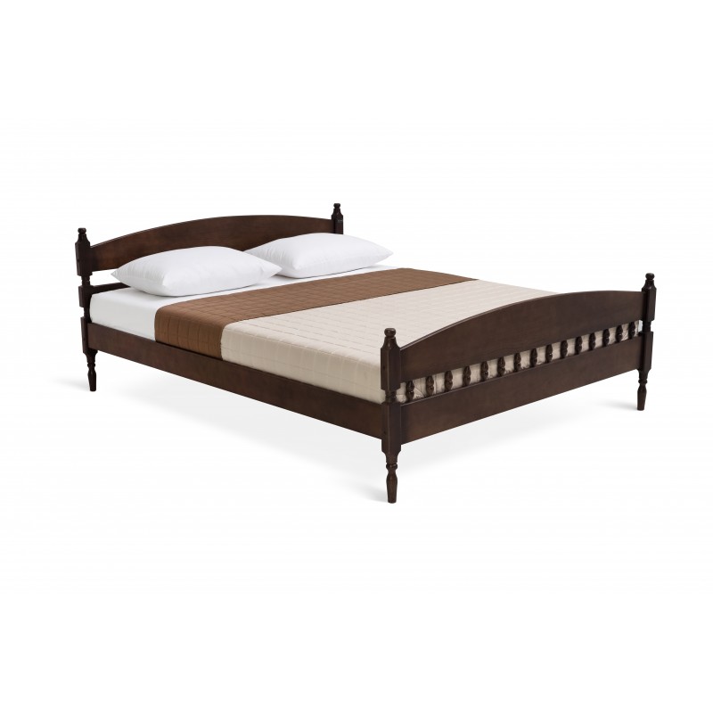 Двуспальная кровать из Бука 160x200 "Faraon" 