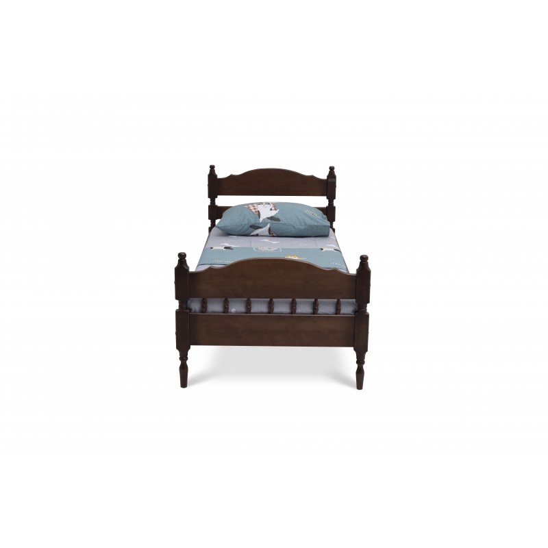 Односпальная кровать из Бука 80x200 "Faraon Mini" 