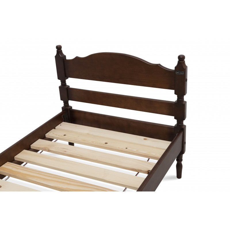 Односпальная кровать из Бука 80x200 "Faraon Mini" 
