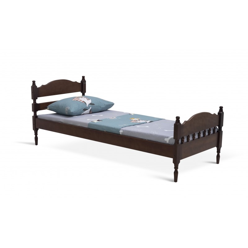 Односпальная кровать из Бука 80x200 "Faraon Mini" 
