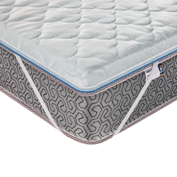 Двуспальный мини-матрас топпер 160x190 Flex 2 in 1 Kokos / Флекс 2в1 Кокос