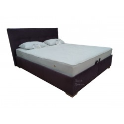 Кровать с подъёмным механизмом односпальная 80x200 "Guezo" мягкая