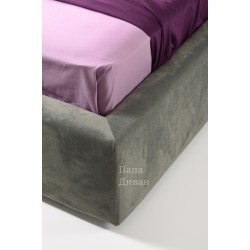 Кровать с подъёмным механизмом двуспальная 160x200 "Lagero" мягкая