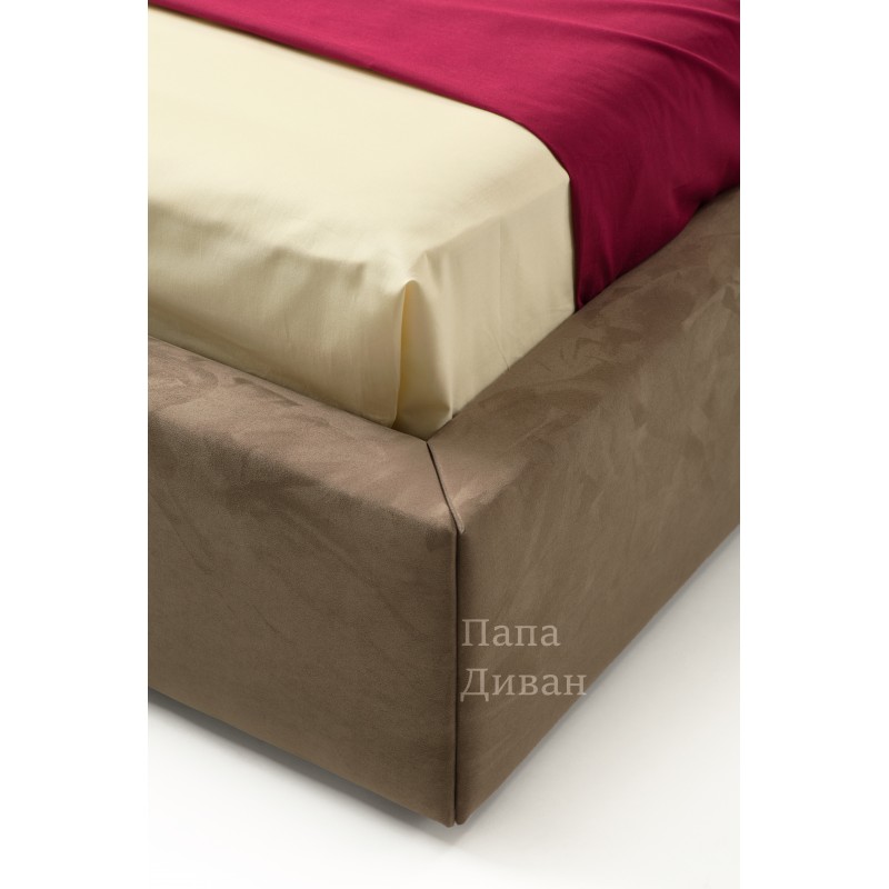 Кровать с подъёмным механизмом полуторная 140x200 "Lorano" мягкая