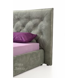 Кровать с подъёмным механизмом двуспальная 160x200 "Louiso" мягкая
