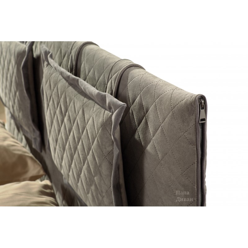 Кровать с подъёмным механизмом двуспальная 160x200 "Versano" мягкая
