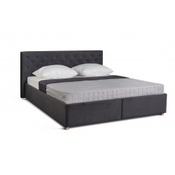 Кровать с подъёмным механизмом полуторная 120x200 "Pradotto Rombo" мягкая