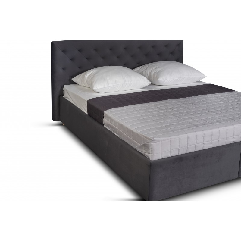 Кровать с подъёмным механизмом односпальная 80x200 "Pradotto Rombo" мягкая