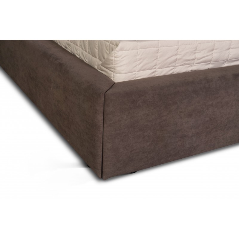 Кровать с подъёмным механизмом двуспальная 180x200 "Zegnino" мягкая