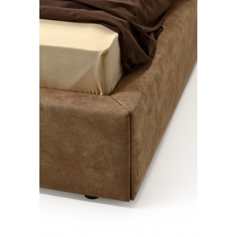 Кровать с подъёмным механизмом двуспальная 180x200 "Zegnino" мягкая