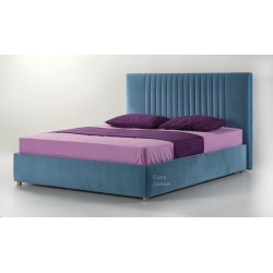 Кровать с подъёмным механизмом двуспальная 160x200 "Konkordi" мягкая
