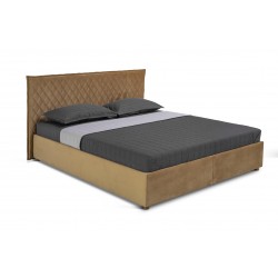 Кровать с подъёмным механизмом двуспальная 160x200 "Rombozzi" мягкая