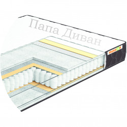 Полуторный ортопедический матрас 120x200 "OPTIMA MIX" 