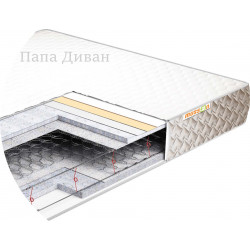 Двуспальный ортопедический матрас 160x200 "ЭТАЛОН LITE" 