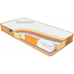 Односпальный ортопедический матрас 80x200 "KOMFORT COCOS" 