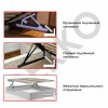 Кровать с подъёмным механизмом полуторная 120x200 "Ballyno" мягкая