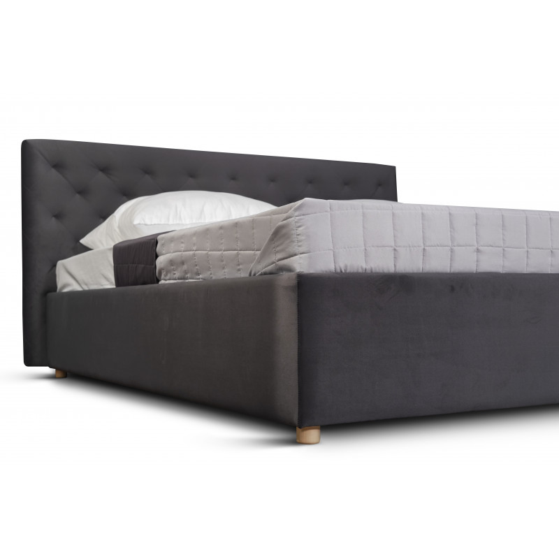 Кровать с подъёмным механизмом полуторная 120x200 "Pradotto Rombo" мягкая