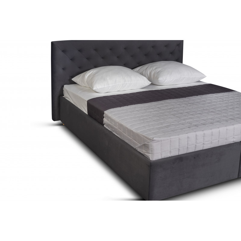 Кровать с подъёмным механизмом полуторная 120x200 "Pradotto Rombo" мягкая