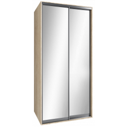 Шкаф-купе "Lux", прямой, размером 240х60х100см, с перекладинами