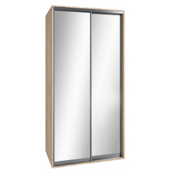 Шкаф-купе "Standart", прямой, размером 210х60х100см, с перекладиной