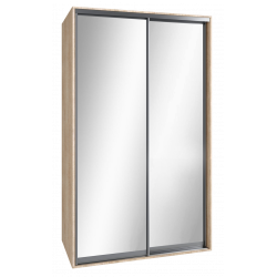 Шкаф-купе "Standart", прямой, размером 210х60х120см, с перекладиной