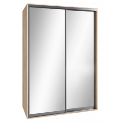 Шкаф-купе "Standart", прямой, размером 210х60х140см, с перекладиной