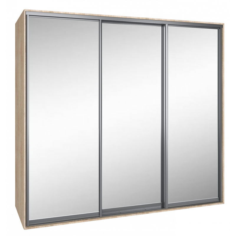 Шкаф-купе "Standart", прямой, размером 210х60х220см, с перекладиной
